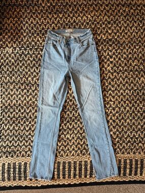 Abercrombie & Fitch 90s Slim Straight Ultra High Rise Jeans 28 Long